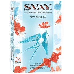 Чай                                        Svay                                        Svay FIRST SWALLOW 24*2,5 гр., ассорти, пирамидки (9)