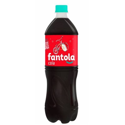 Напитки                                        Fantola                                        Лимонад Fantola Кола 1 л, ПЭТ (12)/в пал 60