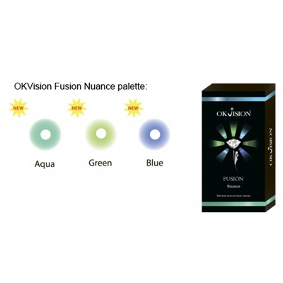 OKVision Fusion Nuance (6 шт.) (aqua, green, blue)