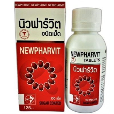 Мультивитамины для мозга и улучшения памяти Newpharvit 100 таблеток