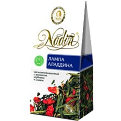 Чай                                        Nadin                                        Лампа Аладдина 50 гр. черный картон (12)