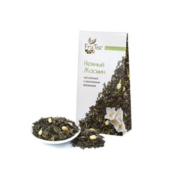 Чай                                        Fru tea                                        "Нежный жасмин" зеленый 50 гр. картон (10)