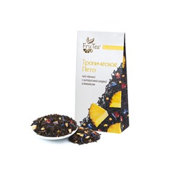 Чай                                        Fru tea                                        "Тропическое лето" черный 50 гр. картон (10)