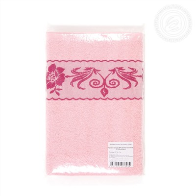 Полотенце махровое Прованс розовый Арт Дизайн