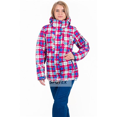 Женская горнолыжная куртка Snow Headquarter B-8261 red blue