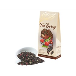 Чай                                        Teaberry                                        "Русский чай" черный 100 гр. картон (12)