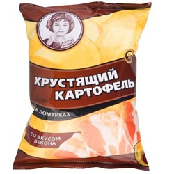 Бакалея                                        Яшкино                                         Хруст.картофель в ломтиках,Бекон 160 гр. (9) (ВЧ841)
