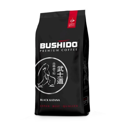 Кофе                                        Bushido                                         Black Katana 227 гр. зерно (12)