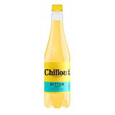 Напитки                                        Chillout                                        Тоник газ. "Chillout Bitter Lemon" 0,9 л, ПЭТ (12)/в пал 60