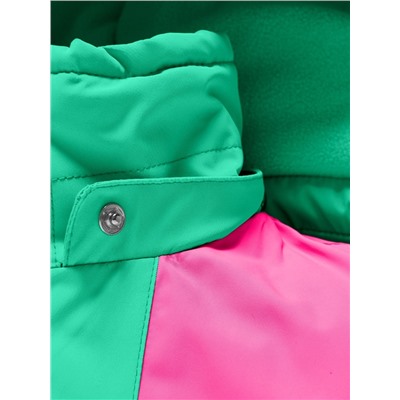 Горнолыжный костюм для девочки зеленого цвета 9318Z