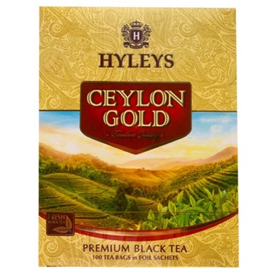 Чай                                        Hyleys                                        Цейлон Голд 200 гр.,черный лист (18 ) Ш