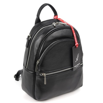 Женский кожаный рюкзак Sergio Valentini SV-SZ760/A Блек