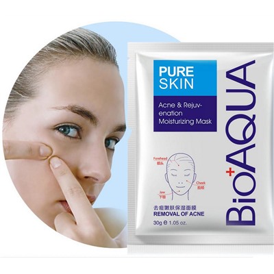 Маска для проблемной кожи BioAqua Pure Skin