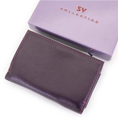 Маленький женский кожаный кошелек SV СВ 1001-1019