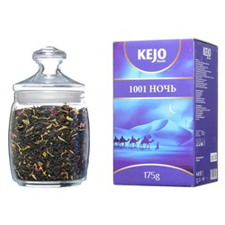 Чай                                        Kejofoods                                         "1001 Ночь" (черный с доб.)175 гр. стекло (6)