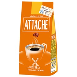 Кофе                                        Attache                                        Голландский помол д/чашки 200 гр. (оранжевая) (13) №126