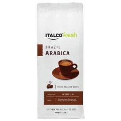 Кофе                                        Italco fresh                                        Арабика 100% (Арабика Бразилия) 1000 гр. зерно (6)