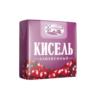 Напитки                                        Хуторок                                        Кисель Клюква 180 гр. брикет (20)