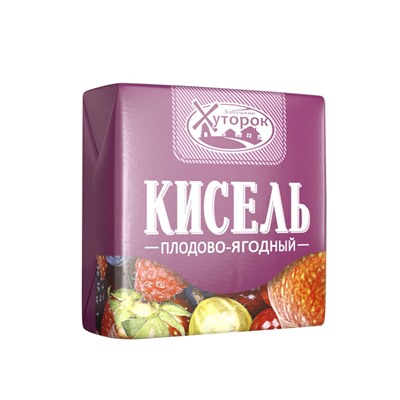 Напитки                                        Хуторок                                        Кисель Плодово-ягодный 180 гр. брикет (20)