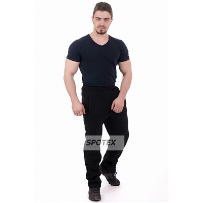 Спортивные брюки мужские A-027 черный
