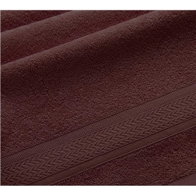 Полотенце махровое Утро коричневый Текс-Дизайн
