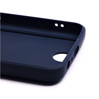 Чехол-накладка SC315 с картхолдером для "Tecno Pova 4 Pro" (dark blue)