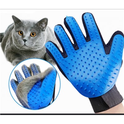 Перчатка для вычесывания домашних животных True Touch АКЦИЯ