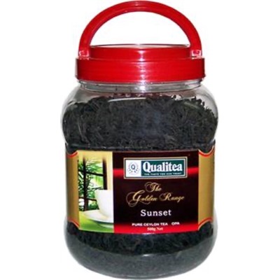 Чай                                        Qualitea                                        ОРА 500 гр. черный, пластиковый бидон (12)