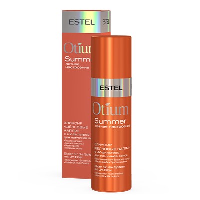 Эликсир «Шёлковые капли» с UV-фильтром для кончиков волос Otium Summer ESTEL 100 мл