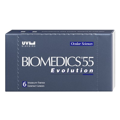 Biomedics 55 Evolution (асферика) (6 шт.)  CooperVisio