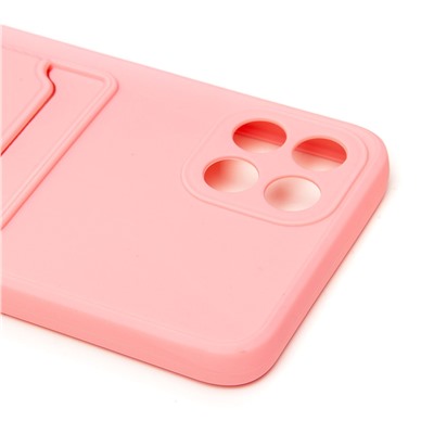 Чехол-накладка SC315 с картхолдером для "Infinix Smart 6 HD" (pink)
