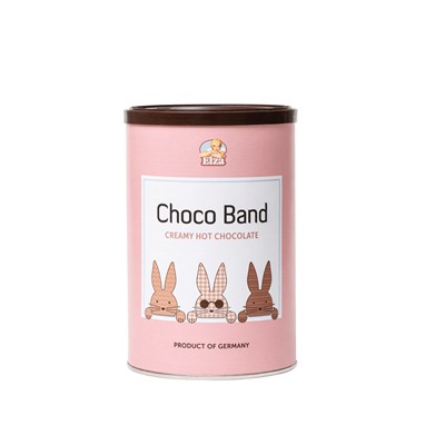 Напитки                                        Elza                                        Горячий шоколад "Эльза" Choco Band 250 гр. ж/б (12) ПРОМО