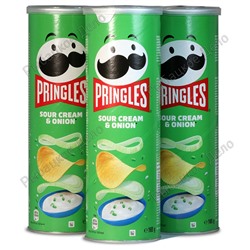 Чипсы "Pringles" сметана/лук 165г