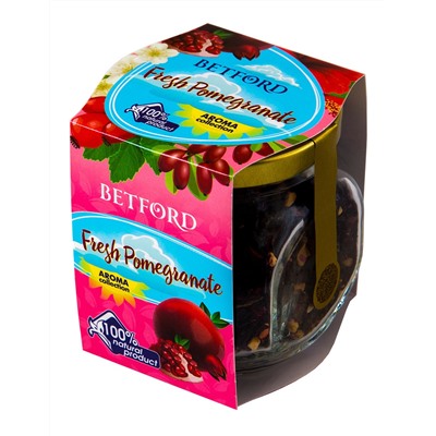 Чай                                        Betford                                        85 гр. Pomegranatei (Сочный гранат), стекло (6)