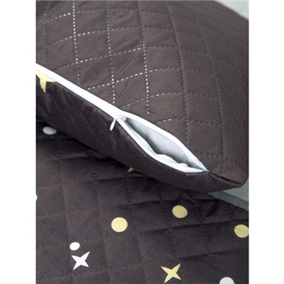 Чехол декоративный для подушки с молнией, ультрастеп 4332 45/45 см