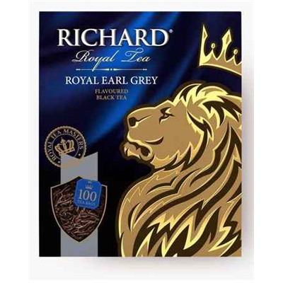 Чай                                        Richard                                        Royal Earl Grey 100 пак.*2 гр.черный (6) 102185