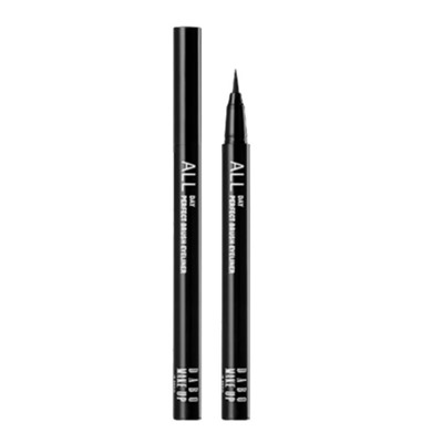 Dabo Подводка для глаз / Make Up All Day Perfect Brush Eyeliner 01 Deep Black, 0,5 мл