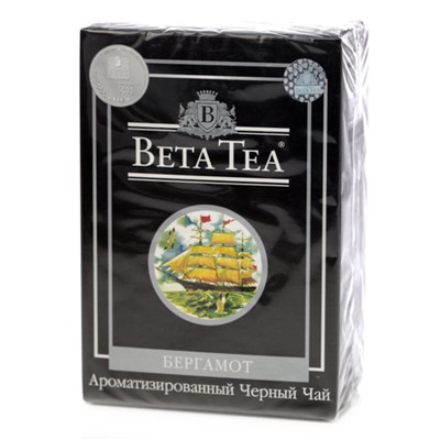 Чай                                        Beta tea                                        Бергамот 100 гр. черный (50)