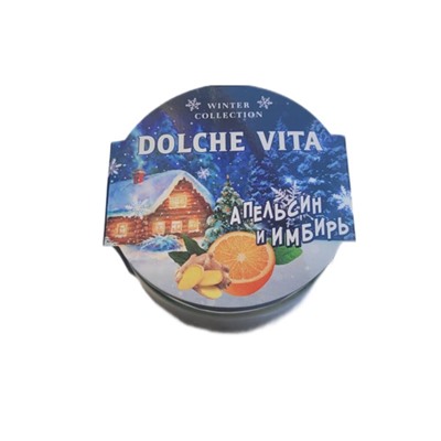 Чай                                        Dolche vita                                        Дольче Вита Стекло "Апельсин и имбирь" черный с добавками 50 гр. (8)