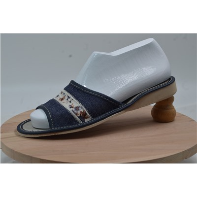 014-36  Обувь домашняя (Тапочки кожаные) размер 36