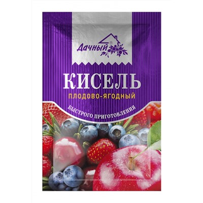 Напитки                                        Хуторок                                        Кисель "Дачный" Плодово-ягодный 30 гр.*20 пачек (6)