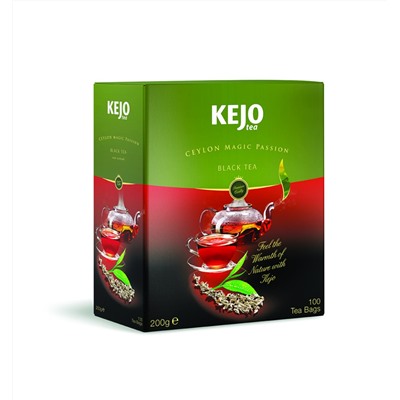 Чай                                        Kejofoods                                        CEYLON MAGIC PASSION,100 пак. х 2 гр. (9) черный