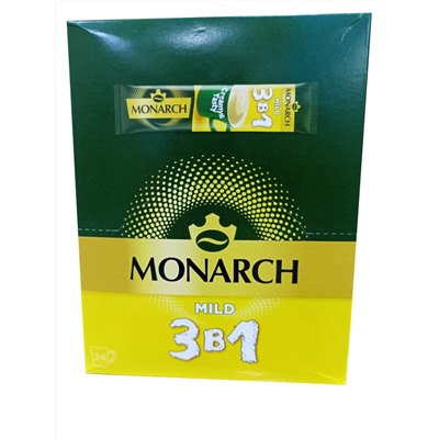 Кофе                                        Monarch                                        3 в 1 MILD (Мягкий) (24х13,5 гр.х10 бл)/99
