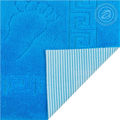 Коврик на резиновой основе Ножки голубой Арт Дизайн