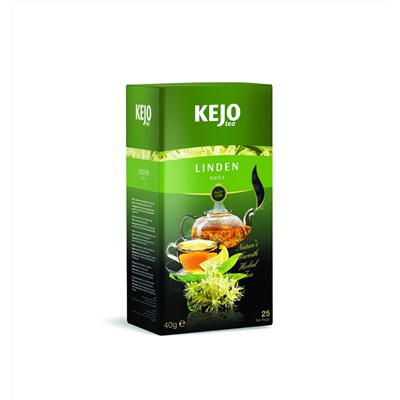 Чай                                        Kejofoods                                         LINDEN (Липа), 25 пак. х 1,6 гр. (10) травяной
