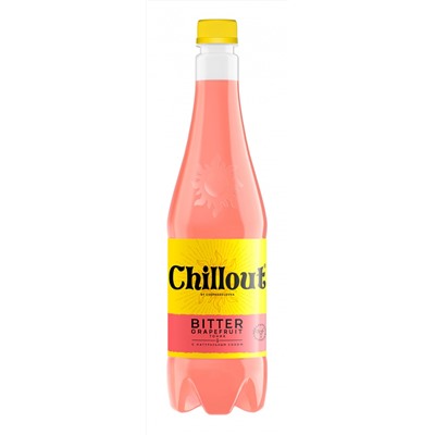 Напитки                                        Chillout                                        Тоник газ. "Chillout Bitter Grapefruit» 0,9 л, ПЭТ (12 шт.)/в пал 60.