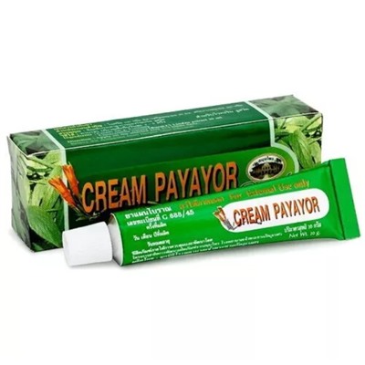 Крем против герпеса Abhai Cream Payayor, 10 гр. Таиланд