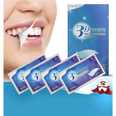 Полоски для отбеливания зубной эмали 3D White