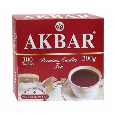 Чай                                        Akbar                                        Ceylon 100 пак.*2 гр. с/я (6) ВЛОЖЕНИЕ!!!!