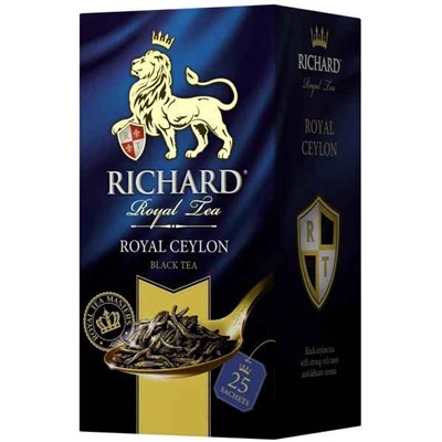 Чай                                        Richard                                        Royal Ceylon 25 пак.*2 гр.черный (12) 102178
